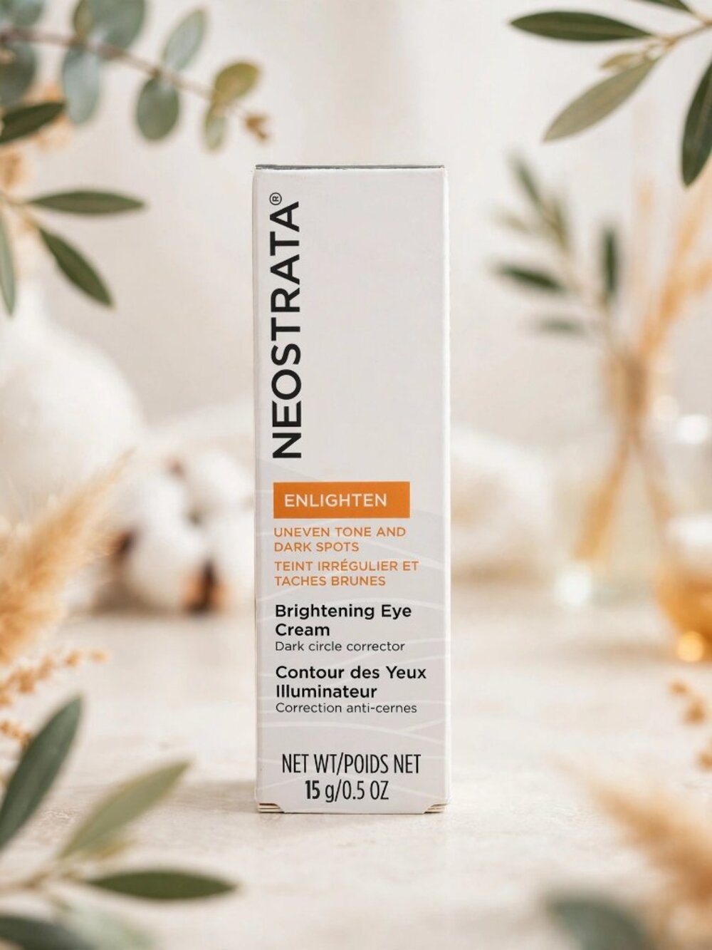 NEOSTRATA Enlighten Brightening Eye Cream Dark Circle Corrector 15g NEW & Sealed